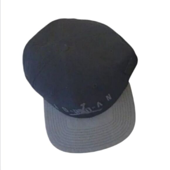 Michael Jordan Jumpman Black Grey Limited Edition Pro Sport DNA Snapback Hat - Picture 8 of 11